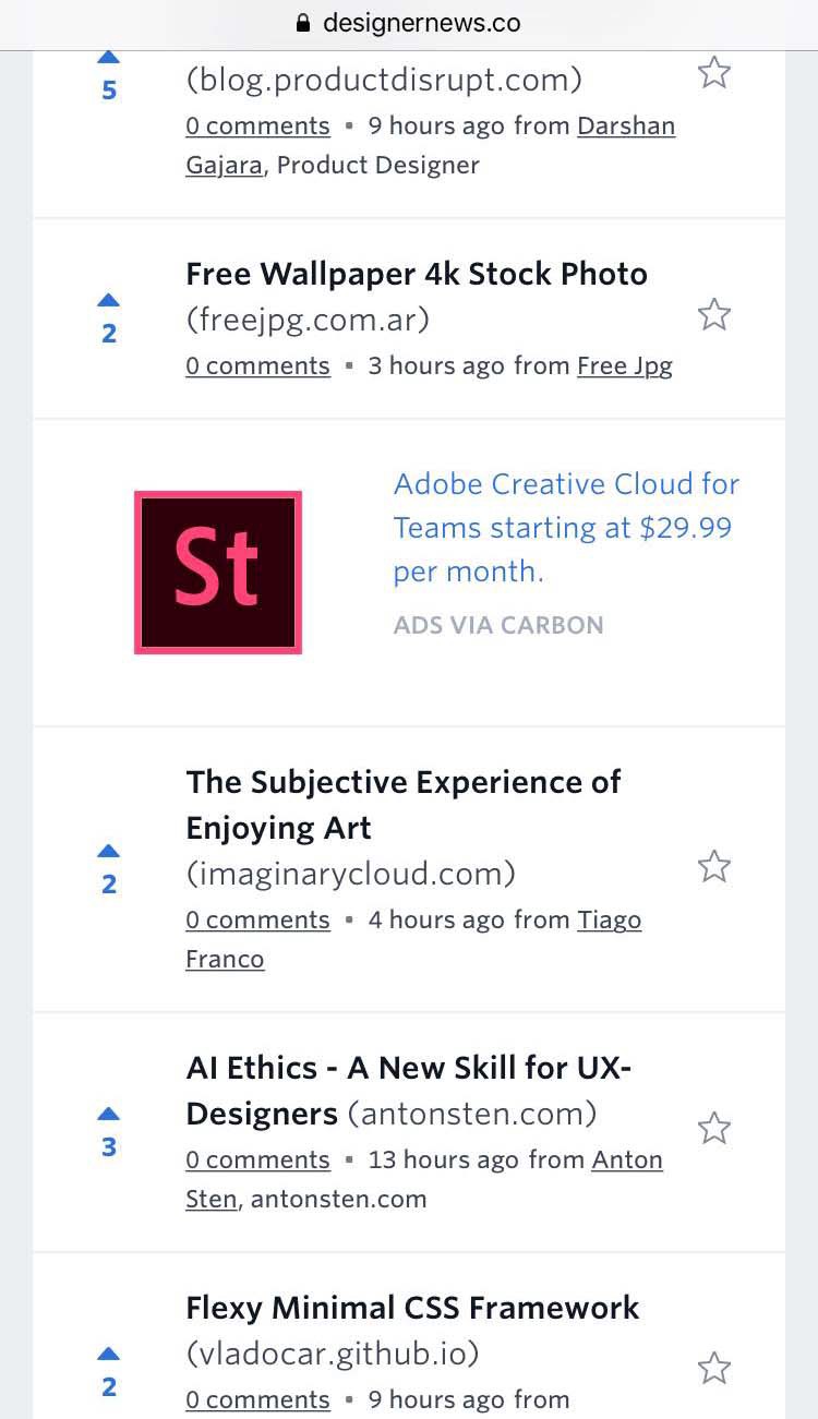 designer news
